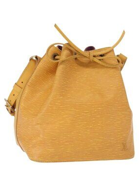 LOUIS VUITTON Epi Petit Noe Shoulder Bag Yellow M44109